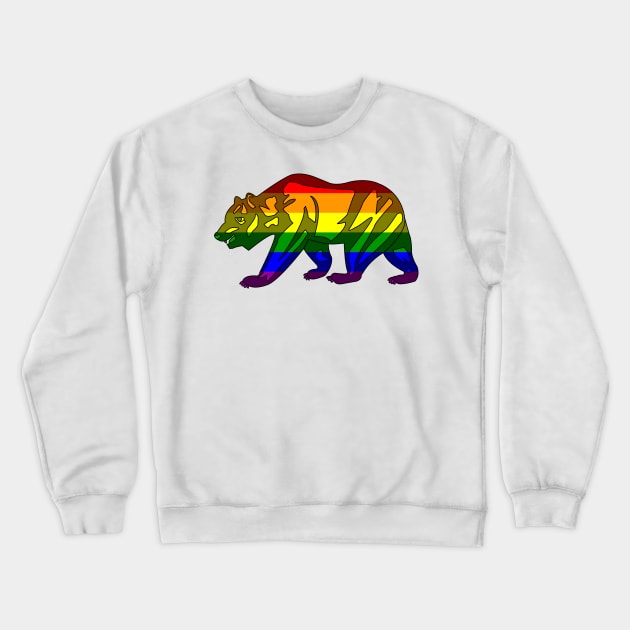 Pride Bear! Crewneck Sweatshirt by somekindofguru